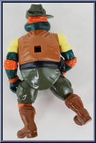 Safari Michelangelo  from Teenage Mutant Ninja Turtles - Adventurers (with Coins) manufactured by Playmates [Loose]