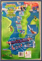 Carry Along Sai Playset (with Cards) from Teenage Mutant Ninja Turtles - Mini Mutants manufactured by Playmates [Back]