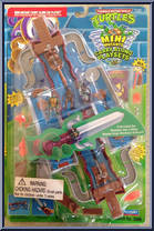 Carry Along Sai Playset (with Cards) from Teenage Mutant Ninja Turtles - Mini Mutants manufactured by Playmates [Front]
