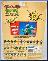 Sewer Spitting - Sewer-Cyclin' Raph [Reissue] from Teenage Mutant Ninja Turtles - 10th Anniversary - Ninja Power manufactured by Playmates [Back]