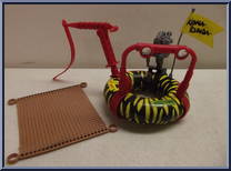 Sewer Party Tube from Teenage Mutant Ninja Turtles - 1989 - Accessories manufactured by Playmates [Loose]