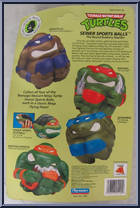 Michaelangelo from Teenage Mutant Ninja Turtles - Sewer Sports Balls manufactured by Playmates [Back]