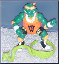 Shell Slammin' Mike from Teenage Mutant Ninja Turtles - Sewer Sports Allstar Turtles manufactured by Playmates [Loose]