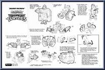 Road Ready Shredder from Teenage Mutant Ninja Turtles - Road Ready Mutations manufactured by Playmates [Instructions]