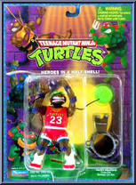 Slam Dunkin' Don [Reissue] from Teenage Mutant Ninja Turtles - Sewer Sports Allstar Turtles manufactured by Playmates [Front]