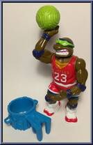 Slam Dunkin' Don from Teenage Mutant Ninja Turtles - Sewer Sports Allstar Turtles manufactured by Playmates [Loose]