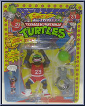 Slam Dunkin' Don from Teenage Mutant Ninja Turtles - Sewer Sports Allstar Turtles manufactured by Playmates [Front]