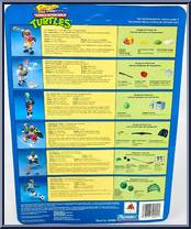 Slap Shot Leo from Teenage Mutant Ninja Turtles - Sewer Sports Allstar Turtles manufactured by Playmates [Back]