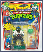 Slap Shot Leo from Teenage Mutant Ninja Turtles - Sewer Sports Allstar Turtles manufactured by Playmates [Front]