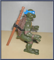 Somersault Samurai Leo from Teenage Mutant Ninja Turtles - Ninja Action Turtles manufactured by Playmates [Loose]