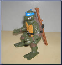 Somersault Samurai Leo from Teenage Mutant Ninja Turtles - Ninja Action Turtles manufactured by Playmates [Loose]