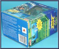 Somersault Samurai Leo from Teenage Mutant Ninja Turtles - Ninja Action Turtles manufactured by Playmates [Bottom]