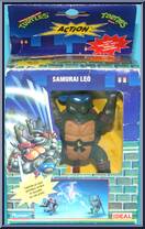 Somersault Samurai Leo from Teenage Mutant Ninja Turtles - Ninja Action Turtles manufactured by Playmates [Front]