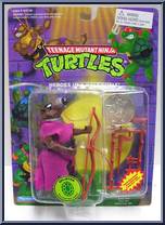 Splinter [Reissue] from Teenage Mutant Ninja Turtles - 1995 - Basic Figures (with Coins) manufactured by Playmates [Front]
