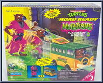 Road Ready Splinter from Teenage Mutant Ninja Turtles - Road Ready Mutations manufactured by Playmates [Front]