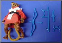Shogun Splinter from Teenage Mutant Ninja Turtles - Shogun Turtles manufactured by Playmates [Loose]