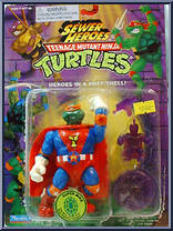Super Mike [Reissue] from Teenage Mutant Ninja Turtles - Sewer Heroes manufactured by Playmates [Front]