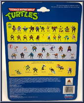 Super Shredder from Teenage Mutant Ninja Turtles - 1991 - Basic Figures manufactured by Playmates [Back]