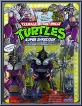 Super Shredder from Teenage Mutant Ninja Turtles - 1991 - Basic Figures manufactured by Playmates [Front]