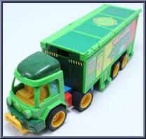 Super Trailer from Teenage Mutant Ninja Turtles - Mini Mutants - Japanese Exclusives manufactured by Playmates [Loose]