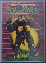 Tokka (Gray Highlights) [Reissue] from Teenage Mutant Ninja Turtles - 1994 - Basic Figures (with Cards) manufactured by Playmates [Card]