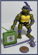Toon Don with Spinnin' Bandana Action from Teenage Mutant Ninja Turtles - Toon Turtles manufactured by Playmates [Loose]