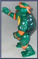 Toon Mike with Tacky Tongue Action from Teenage Mutant Ninja Turtles - Toon Turtles manufactured by Playmates [Loose]