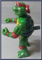 Toon Raph with Head Spinnin' Action from Teenage Mutant Ninja Turtles - Toon Turtles manufactured by Playmates [Loose]