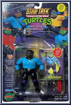 First Officer Donatello from Teenage Mutant Ninja Turtles - Star Trek Turtles (with Cards) manufactured by Playmates [Front]