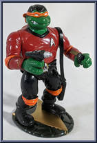Chief Engineer Michaelangelo from Teenage Mutant Ninja Turtles - Star Trek Turtles (with Cards) manufactured by Playmates [Loose]