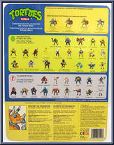 Triceraton from Teenage Mutant Ninja Turtles - 1990 - Basic Figures manufactured by Playmates [Back]