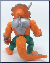 Triceraton from Teenage Mutant Ninja Turtles - 1990 - Basic Figures manufactured by Playmates [Loose]