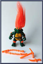 Turtle Troll Mike Action Figure