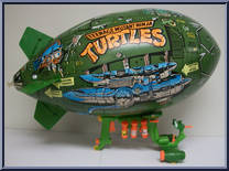 Turtle Blimp from Teenage Mutant Ninja Turtles - 1988 - Accessories manufactured by Playmates [Loose]