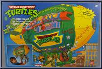 Turtle Blimp II from Teenage Mutant Ninja Turtles - 1991 - Accessories manufactured by Playmates [Front]
