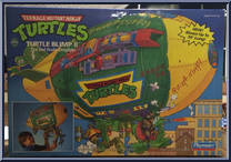 Turtle Blimp II from Teenage Mutant Ninja Turtles - 1991 - Accessories manufactured by Playmates [Front]