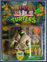 Undercover Raph from Teenage Mutant Ninja Turtles - Undercover Turtles (with Cards) manufactured by Playmates [Front]
