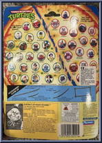 Usagi Yojimbo [Reissue] from Teenage Mutant Ninja Turtles - 1992 - Basic Figures manufactured by Playmates [Back]