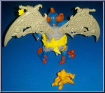 Wingnut & Screwloose from Teenage Mutant Ninja Turtles - 1990 - Basic Figures manufactured by Playmates [Loose]