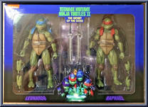 Leonardo / Raphael from Teenage Mutant Ninja Turtles - 1990 Movie - Secret of the Ooze manufactured by Neca [Front]