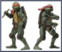 Raphael / Michelangelo from Teenage Mutant Ninja Turtles - 1990 Movie - Exclusives manufactured by Neca [Loose]