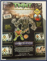Don vs. General Mono from Teenage Mutant Ninja Turtles - 2007 Movie - Turtles vs Generals manufactured by Playmates [Back]