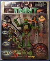 Michelangelo from Teenage Mutant Ninja Turtles - 2007 Movie - Street Grindin' manufactured by Playmates [Front]