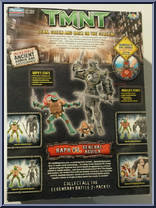 Raph vs. General Aguila from Teenage Mutant Ninja Turtles - 2007 Movie - Turtles vs Generals manufactured by Playmates [Back]