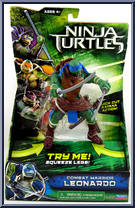 Leonardo from Teenage Mutant Ninja Turtles - 2014 Movie - Combat Warriors manufactured by Playmates [Front]