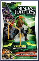 Michelangelo from Teenage Mutant Ninja Turtles - 2014 Movie - Combat Warriors manufactured by Playmates [Front]