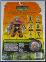 Commander Mozar from Teenage Mutant Ninja Turtles - Animated - Basic Assortment - 2004 manufactured by Playmates [Back]