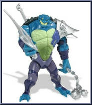 Dark Leo from Teenage Mutant Ninja Turtles - Animated - Fast Forward manufactured by Playmates [Loose]