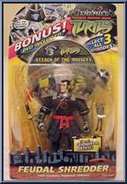 Feudal Shredder from Teenage Mutant Ninja Turtles - Animated - Bonus DVD Figures - 2005 manufactured by Playmates [Front]