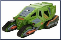 Hyper Shell from Teenage Mutant Ninja Turtles - Animated - Fast Forward: Vehicle manufactured by Playmates [Loose]